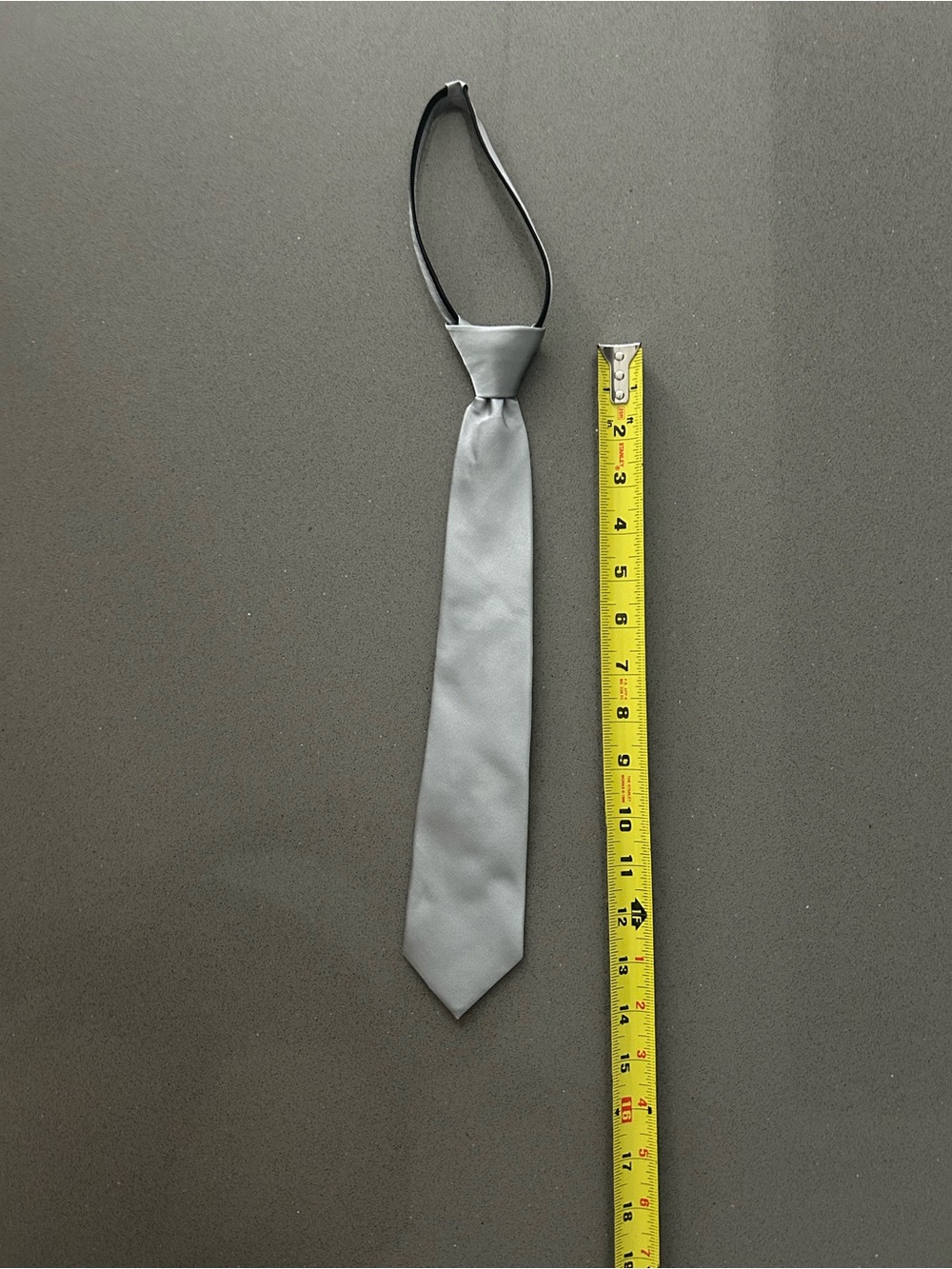 Adjustable Silver Necktie Kids …